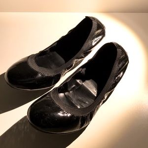 Cole Haan Black Patent Leather Ballet Flats